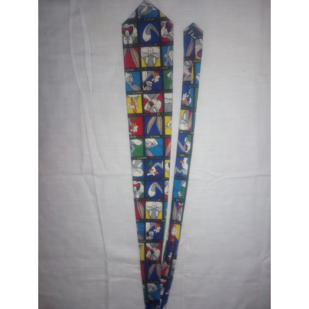 Buggs Bunny What's Up Doc? 1997 Warner Bros Neck Tie‎ USA